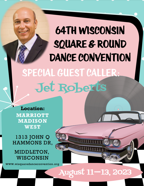 Convention 2023 flyer featuring Jet Roberts