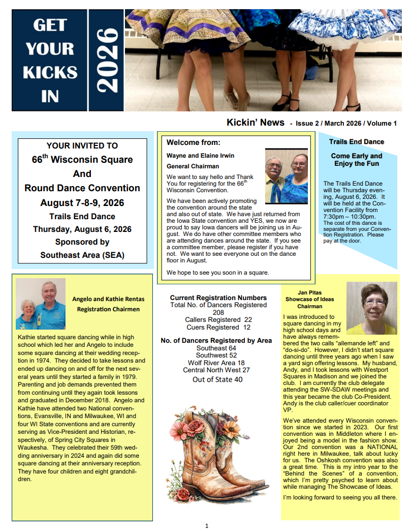 March Newsletter
