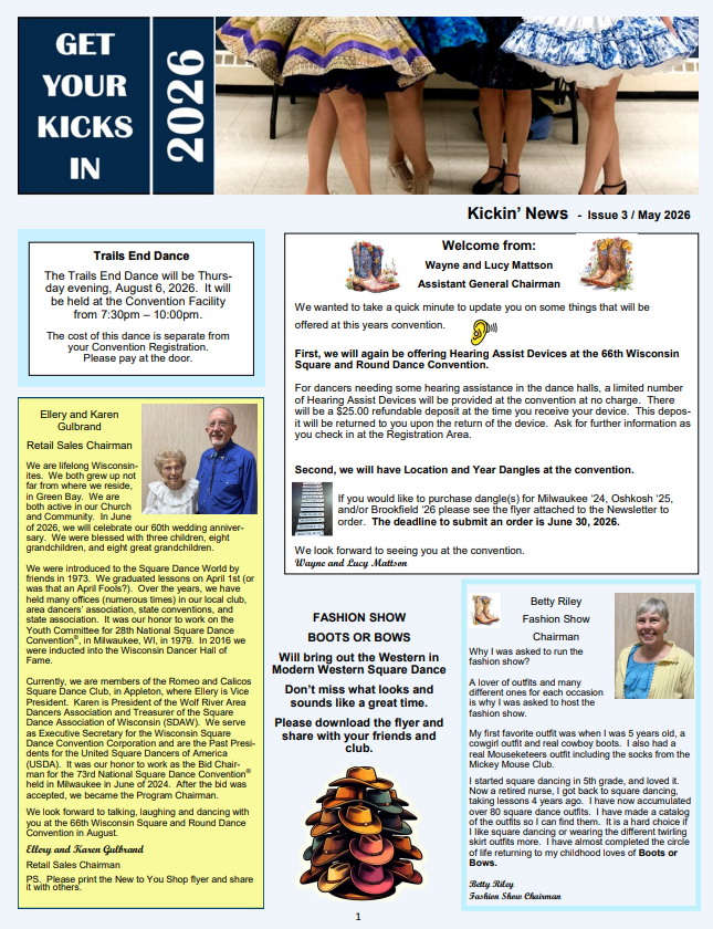 May Newsletter